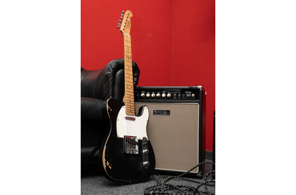 Rocktile Vinstage TL-RMBK Guitarra Eléctrica Black image 6