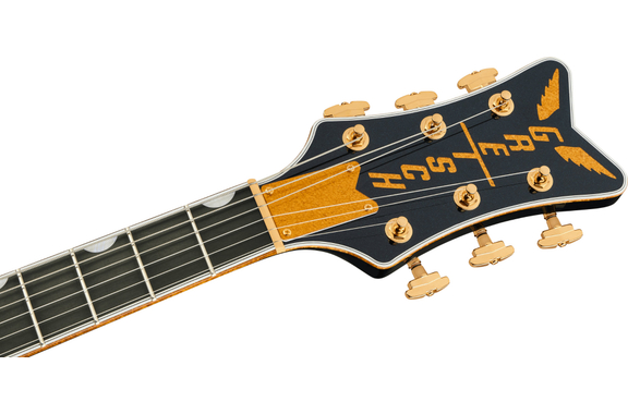 Gretsch Guitars Falcon Center Block LTD Double-Cut met String-Thru Bigsby Midnight Sapphire image 6
