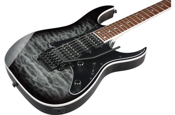 Ibanez RG450QMB-TGB Transparent Gray Burst image 6