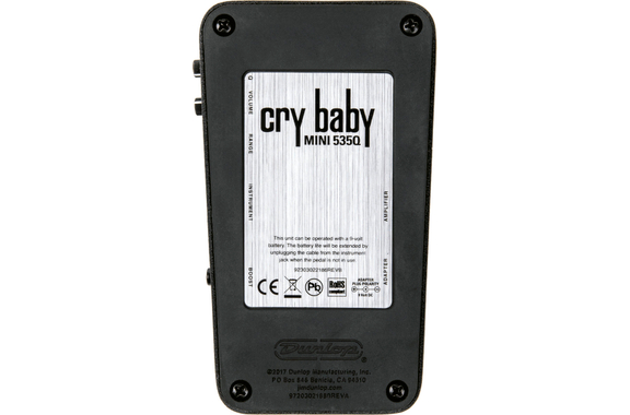 Dunlop Cry Baby Mini 535Q Wah image 6