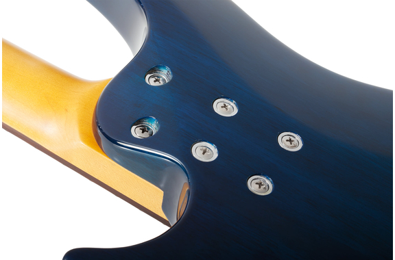 Schecter C-4 Plus E-Bass Ocean Blue Burst image 6