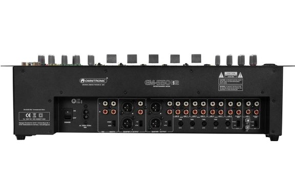 Omnitronic EM-550B MK2 Table De Mixage Pour Événementiel image 6