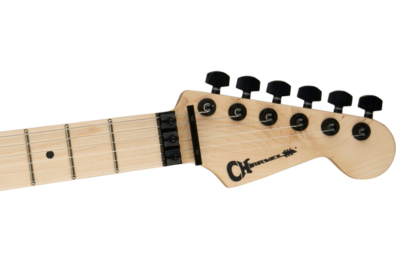 Charvel Pro-Mod San Dimas Style 1 HH FR MPL Gloss Black image 6