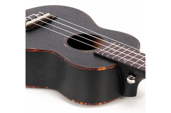 Cascha Premium Mahogany Soprano Ukulele Set Black image 6