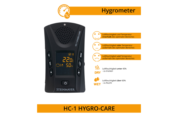 Steinmayer HC-1 Hygro-Care Hygrometer mit Tuner und Metronom image 6