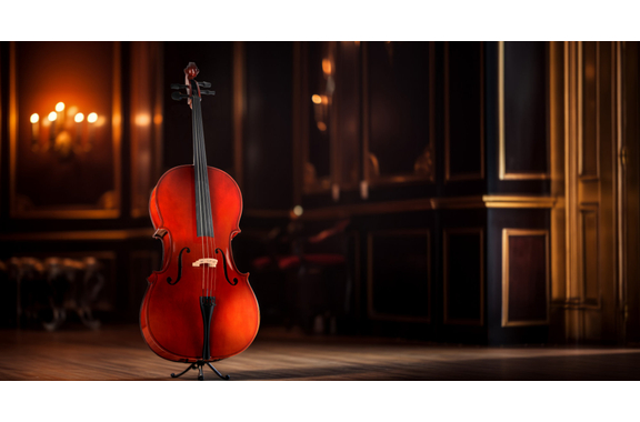 Classic Cantabile CP-100 4/4 Cello Set Natur image 6