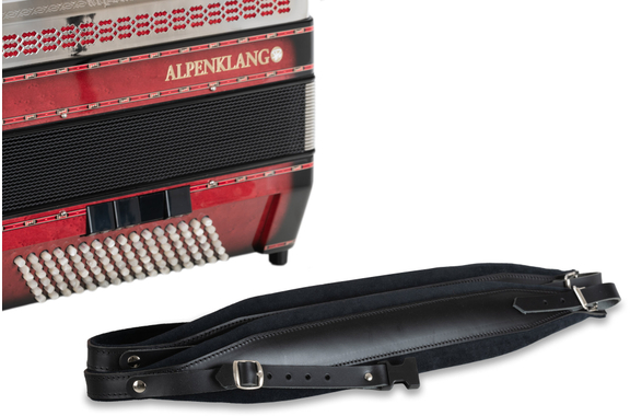 Alpenklang Pro Acordeón IV 96 CM Shadow Red image 6