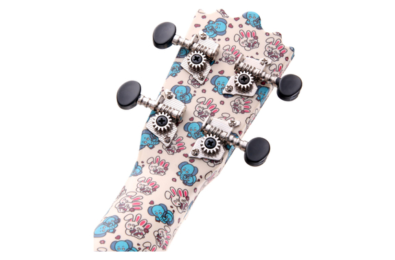 Classic Cantabile BeachBuddy Sunny Zoo Set de Ukulele incl. Afinador y Escuela image 6