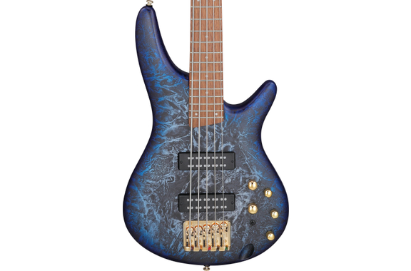Ibanez SR305EDX-CZM Electric Bass Cosmic Blue Frozen Matte image 6