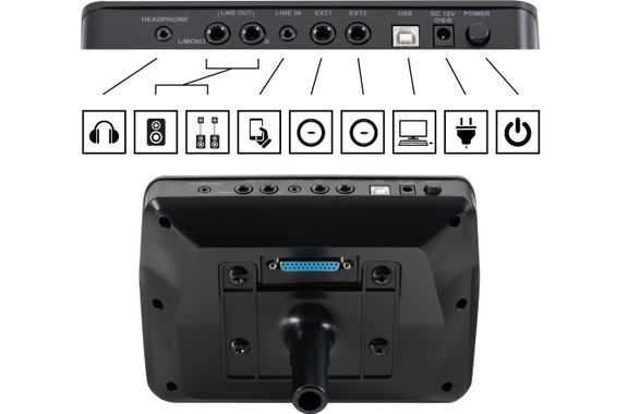 XDrum DD-650 PLUS Mesh E-Drum Kit image 6