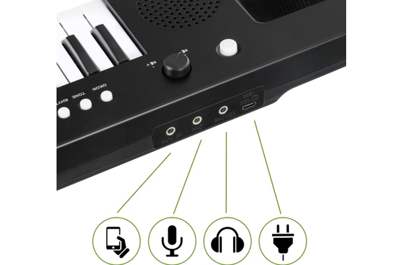 McGrey KT-3712 Kinderkeyboard Schwarz image 6