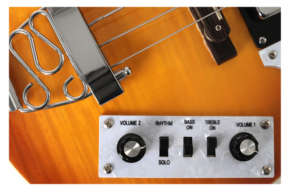 Rocktile VB-1 "Sir Paul" Vintage Beatbass Sunburst image 6