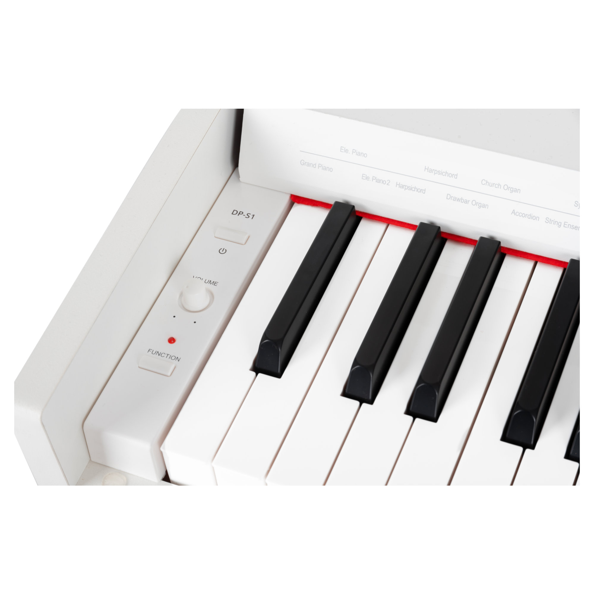 Piano Numérique FunKey DP-2688A - 88 Touches Marteau, 360 Sons, 160 Rythmes, Avec Banquette, Casque Et Méthode, Blanc Mat