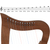 Classic Cantabile H-12 WN Keltische Harp 12 Snaren thumbnail 7