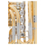 Lechgold FT-20/6GL F-Tuba Lacquered Deluxe Set Gold Brass thumbnail 7