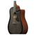 Ibanez AAD50CE-TCB Transparent Charcoal Burst thumbnail 7