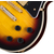 Epiphone Les Paul Custom Figured Triburst  - Retoure (Zustand: gut) thumbnail 7