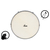 XDrum HTM-10S Tamburo a Mano 10" con Pelle Naturale Set da 3 thumbnail 7