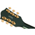 Gretsch Synchromatic Nashville Hollow Body Single-Cut with Bigsby Cadillac Green  - Retoure (Zustand: sehr gut) thumbnail 7