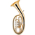 Miraphone Bb-Tenorhoorn 47WL4 Loimayr Messing/Goudmessing 4-klepperig thumbnail 7