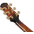 Ibanez AAD361CE-TKR Advanced Acoustic Transparent Black High Gloss thumbnail 7