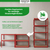 Stagecaptain Heavyrack Scaffale da Magazzino con Ripiani in Legno Rosso, max. 875 kg thumbnail 7