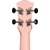 Set Ukulele Soprano Cascha Tiglio Rosa thumbnail 7