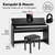 McGrey DP-18 SM E-Piano Schwarz matt Set thumbnail 7