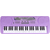 McGrey BK-4910VT Clavier 49 Touches Avec Pupitre Violet thumbnail 7