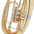Miraphone Bb-Baryton 54L Loimayr Laiton/Laiton Doré 4 Pistons thumbnail 7