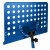 Classic Cantabile Orchesterpult Lochblech Heavy Blau 10x Set thumbnail 7