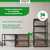 Stagecaptain Heavyrack Scaffale da Magazzino Ripiani in Legno Nero, max. 875 kg Set da 4 thumbnail 7