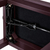 Classic Cantabile Banquette De Piano Modèle A Bois De Rose Velours Noir thumbnail 7