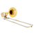 Lechgold QP-18L Trombone Quart en Laiton thumbnail 7