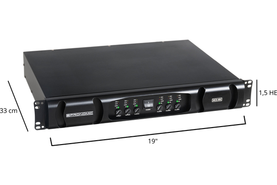 Pronomic MC6-400 Endstufe 6x 600 Watt  - Retoure (Zustand: gut) image 7