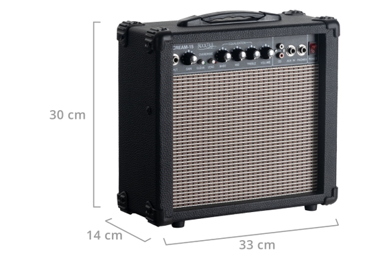 Rocktile Sphere Classic E-Gitarre Sunburst Set image 7