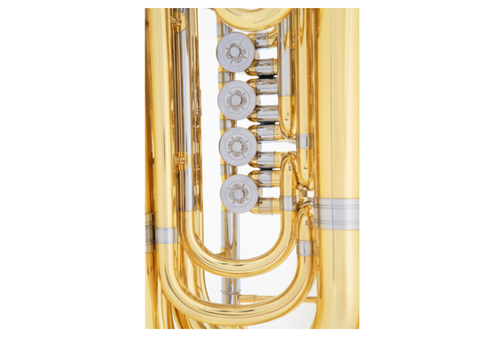 Lechgold BT-18/4L Bb-Tuba Gelakt Deluxe Set image 7