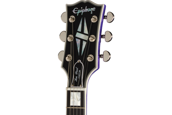 Epiphone Les Paul Custom Amethyst Sparkle image 7