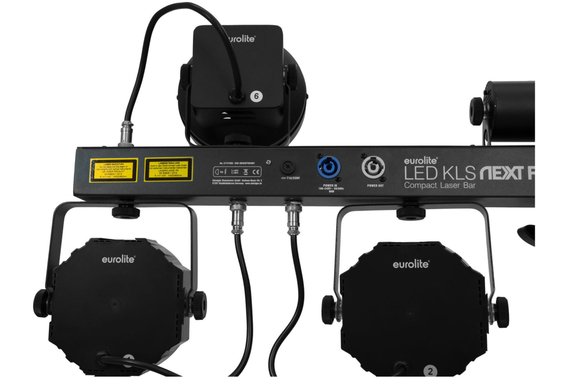 Eurolite LED KLS Laser Bar Next FX Luz + Set de Trípode image 7