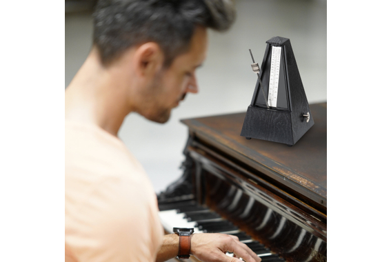 Steinmayer M-03G Metronomo con Campanello Nero image 7