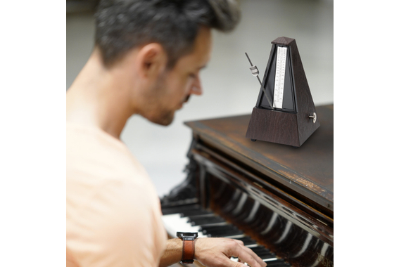 Steinmayer M-03G Metronom mit Glocke Braun  - Retoure (Zustand: sehr gut) image 7