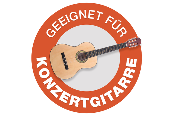 Rocktile Klassik-Gitarrentasche - gepolstert mit Rucksackgarnitur Blau image 7