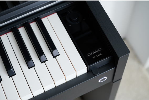 Casio Celviano AP-S450 BK Digitalpiano nero Set CB-30 image 7