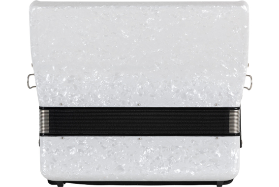 Classic Cantabile 96 Bass Accordeon "Secondo V" Wit Set image 7