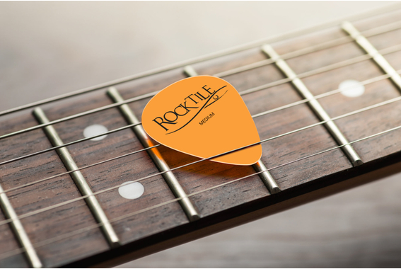 Rocktile Plettri Yellow Medium Confezione Da 12 image 7