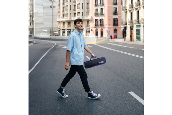 Classic Cantabile Estuche Ligero para Flauta Transversal Azul image 7