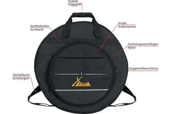 Meinl Pure Alloy Custom Extra Thin Hammered Expanded Set + Housse Pour Cymbales image 7