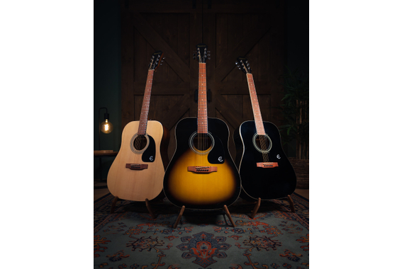 Epiphone Songmaker DR-100 Vintage Sunburst image 7