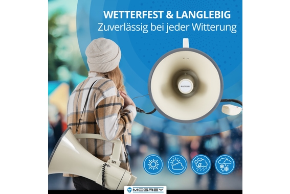 McGrey MP-2000HRS MkII Megaphon  - Retoure (Zustand: sehr gut) image 7