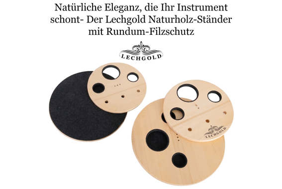 Lechgold AHS-2NG Alphornstandaard Naturel image 7